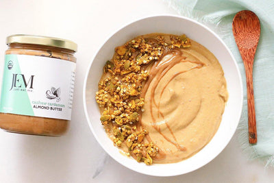 JEM Organics Cashew Cardamom Nut Butter in Pumkin Spice Recipe