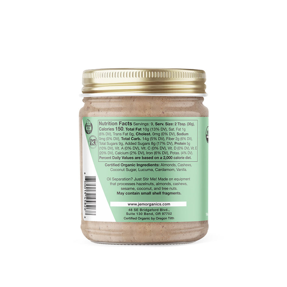 Cashew Cardamom Almond Butter - Medium