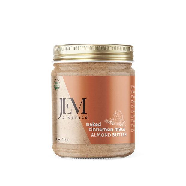 Cinnamon Maca Almond Butter JEM Organics